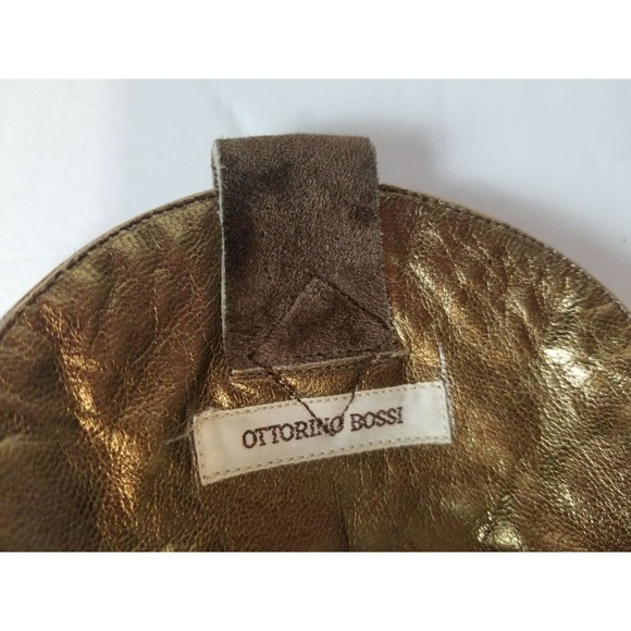 OTTORINO BOSSI women 36 Boots Tall Brown‎ Western Leather Suede Cowboy Italy 6 - Picture 2 of 11